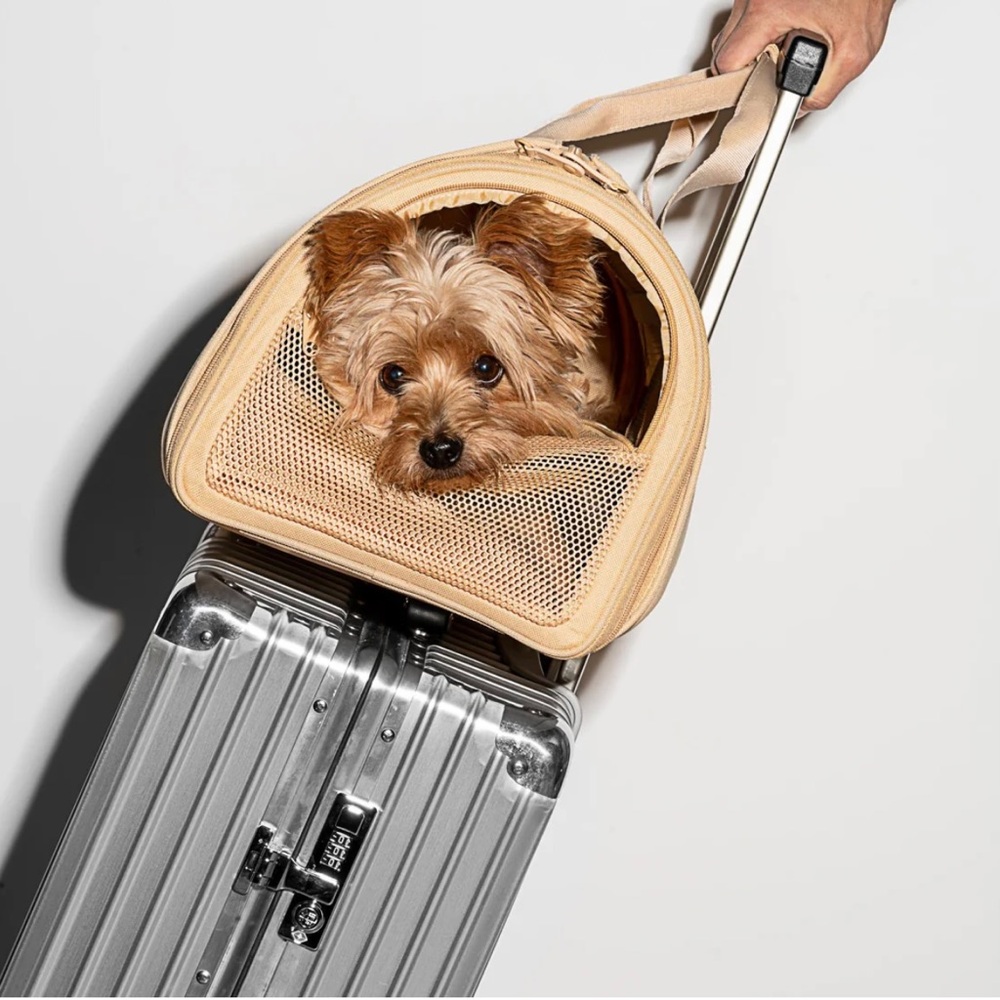Tan Pet Carrier for Dogs